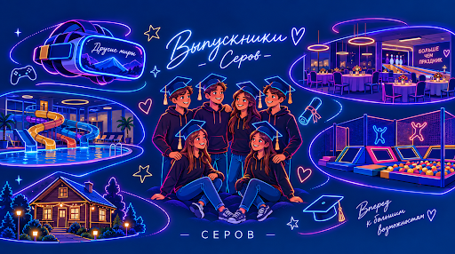 Где провести выпускной в Серове